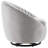 Upholstered Swivel Barrel Chair-1301299457