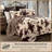 Elsa Cowhide Cotton Cow Print Western Rustic Farmhouse Quilt Set-72586081-72586080