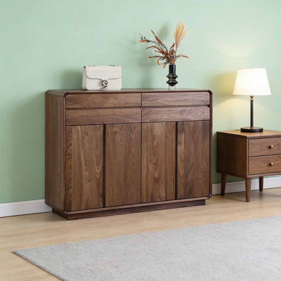 American-style minimalist storage shoe cabinet