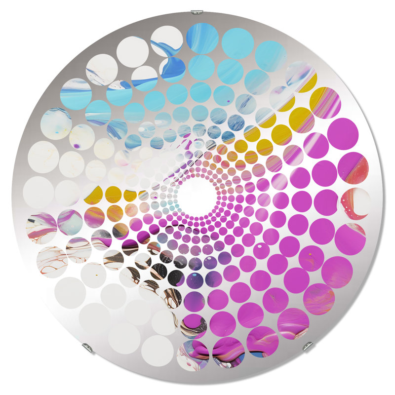 Alexxandra Circle Mirror, 31.4" x 31.4"