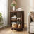 Yeva 19.7" Mid Century Modern Nightstand, Round Bedside Table With Open Shelf-218511751-229084943-229722784