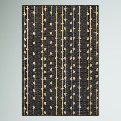 Tapis intérieur / extérieur abstrait Leif