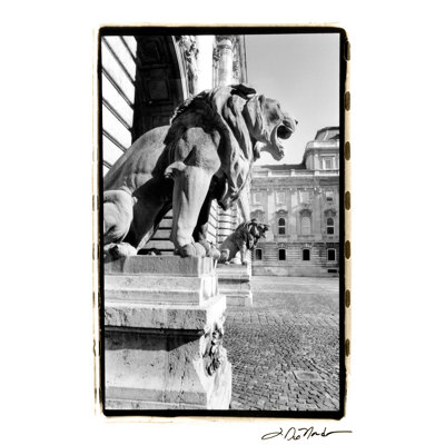Standing Guard Royal Palace by Laura DeNardo - Wrapped Canvas Art Prints