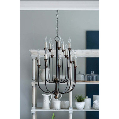 Padang 16 - Light Tiered Chandelier