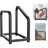 Record Holder Metal Vinyl Record Storage Rack With Retro Design Organize Albums Books, Magazine, Files - Matte Metal Up To 15-30 LP Storage Shelf Bookshelf- Simple
