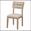 Ensemble de salle à manger 6 pièces de style classique et traditionnel, comprenant une table de salle à manger, 4 chaises rembourrées et un banc-1371628126