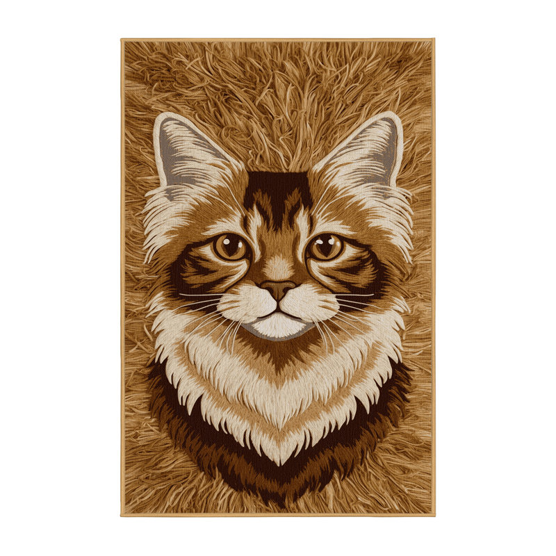  Tapis lavable Scottish Fold Cats, Tapis de couloir 2 pi x 4 pi