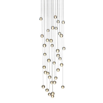 Lustre en verre 36 lumières Harstad