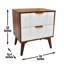 Ginny - Table de chevet - Brun foncé