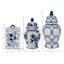 Ensemble de 3 vases en céramique Cinya