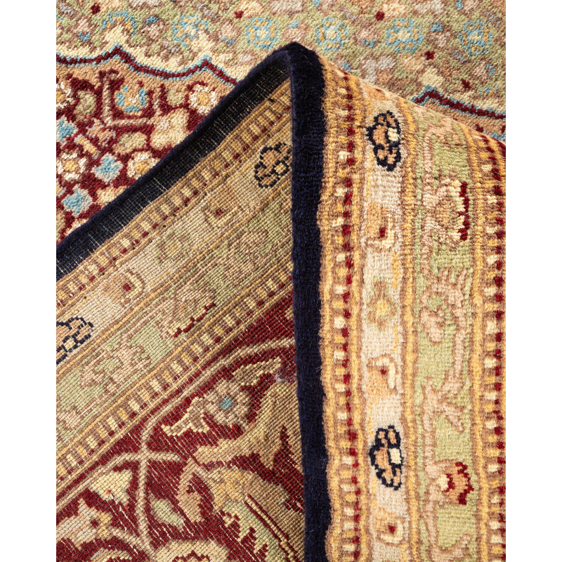 Classic One-of-a-Kind 9' 2" x 12' 5" Hand Knotted Area Rug