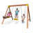 Sportspower Brighton Wood Swing Set with Standing Swing