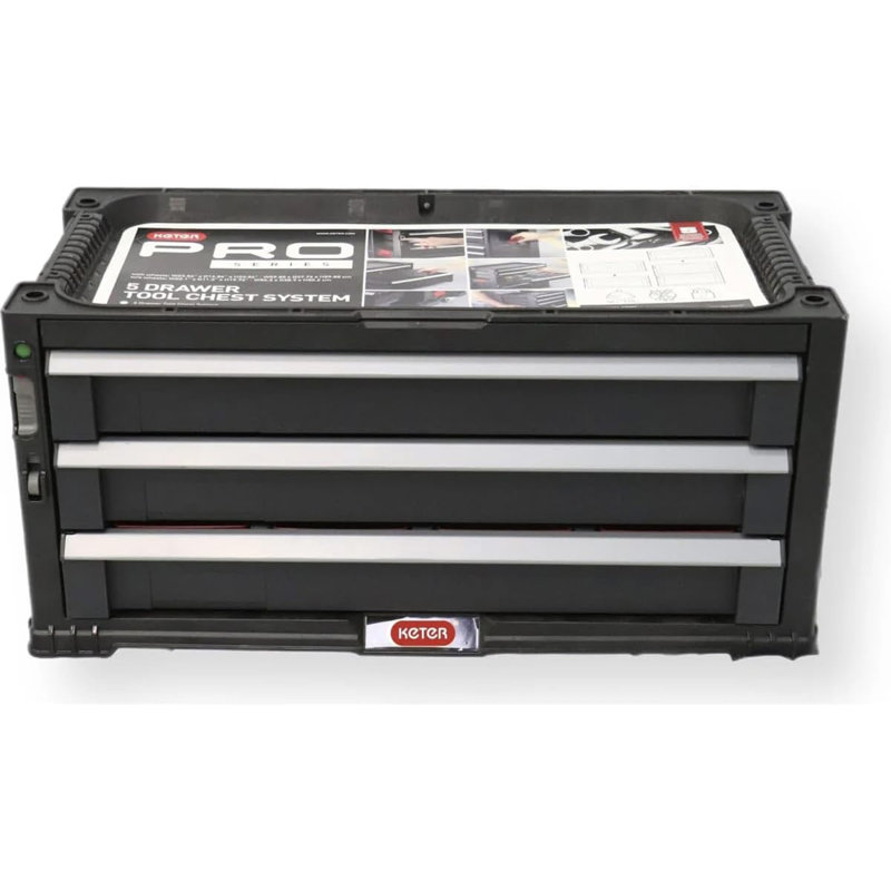 Keter 3 Drawer Tool Chest 237791