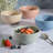 Spice by Tia Mowry 4 Piece 6 Inch Stoneware Cereal Bowl Set in Matte Assorted Colors