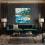 Art mural sur toile avec villes grises-1086461595