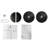 30-in 319-CFM Convertible Black Insert Range Hoods with Carbon Filter