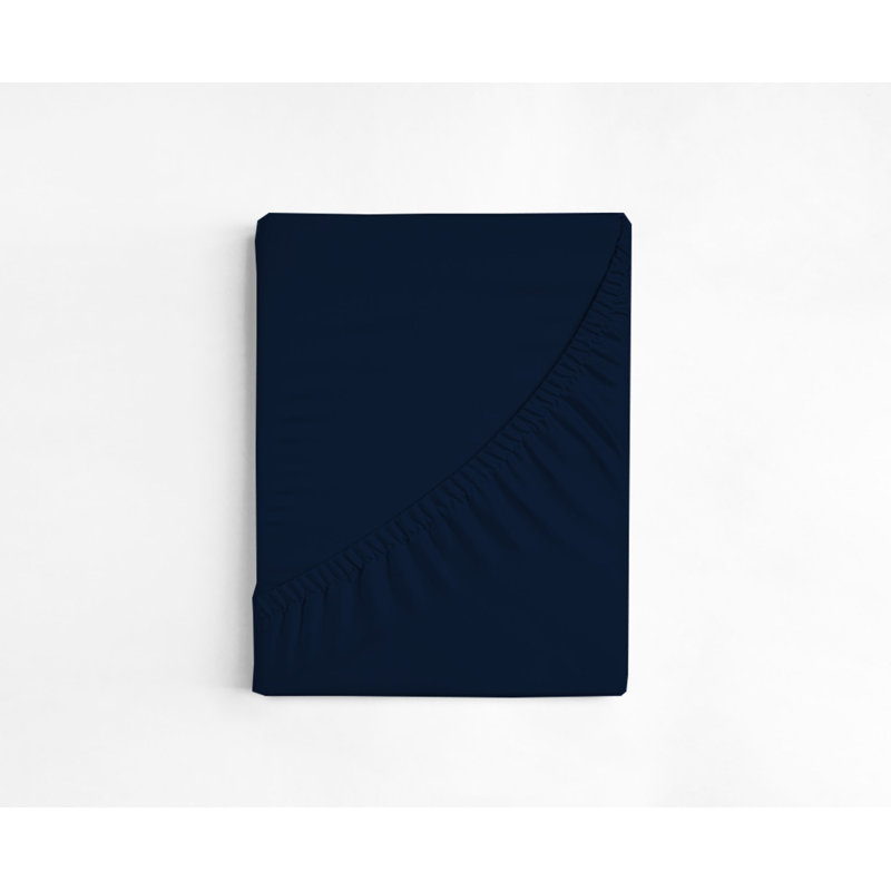 Ensemble de draps en microfibre 6 pièces, Complète, Bleu marine