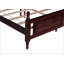 Grand lit en cerisier avec une construction durable et un design élégant, parfait pour un confort et un style durables.