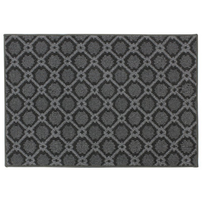 Florance Non-Slip Geometric Doormat