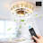 19.7'' Ceiling Fan with Light Kit-100266699