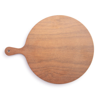 Round Melamine Wood Board - 12.5In