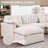 Oversized Corner Sectional Modular Sofa, Shariff Chenille Cloud Sectional Living Room Sets-859297035-859297034