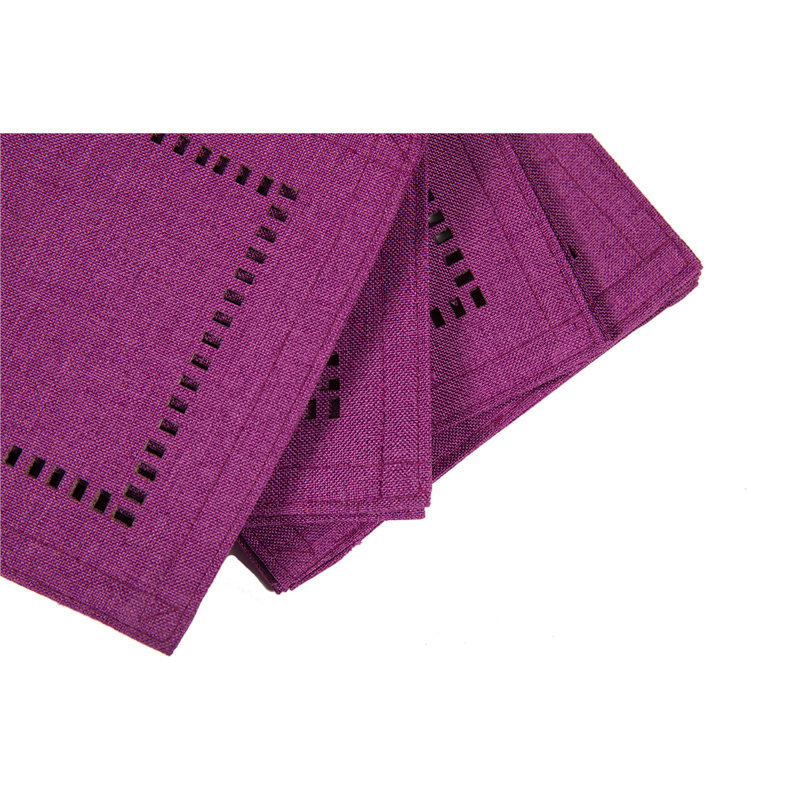 Melrose Square Coasters, Plum