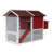 Headrick 20 Square Feet Chicken Coop with Chicken Run For Up To 5 Chickens