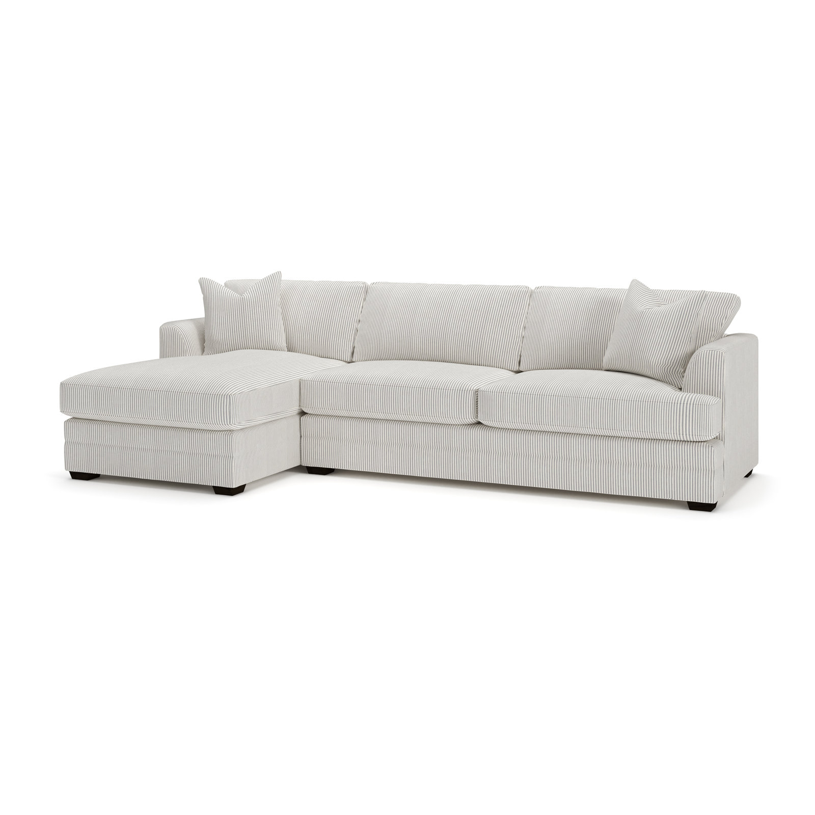Edan Chaise Sectional, Left Hand Facing, Cruise Adrift 