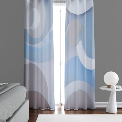 Bhawari Semi Sheer Curtain Pair