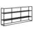 Fallon 64'' Glass Top Console Table