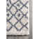 Rudden Moroccan Shag Cream/Blue Gray Rug