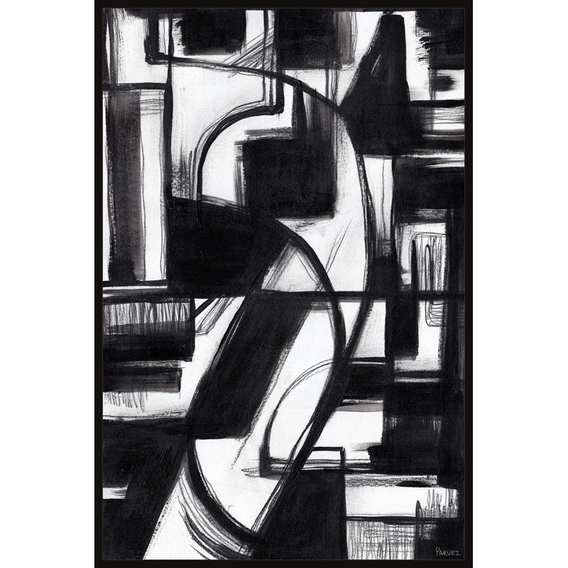 Isolated by Parvez Taj - Painting on Canvas, 114cm H x 76cm W x 3.81cm D