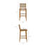 Ensemble de 2 chaises de bar Rowe