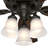 54" Promenade 5 - Blade ENERGY STAR Ceiling Fan with Remote Control and LED Light Included-37968347