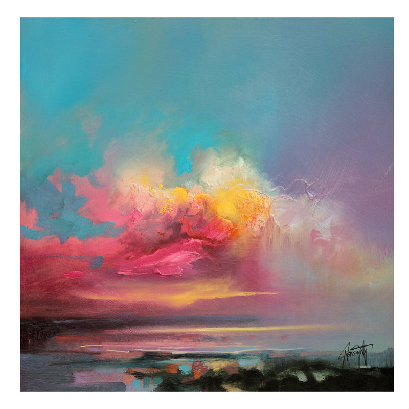 Cumulus Consonance Study II by Scott Naismith - Wrapped Canvas Painting, 45.72 cm H x 45.72 cm W x 1.91 cm D