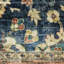 Jacqueli Vintage Bordered Traditional Blue/ Rust Washable Area Rug Mat-1530792901