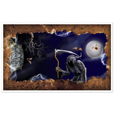 Vue d'Halloween tombe ouverte d'Halloween