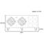 Retro Sideboard  with Dual Doors and Three Drawers-111095932