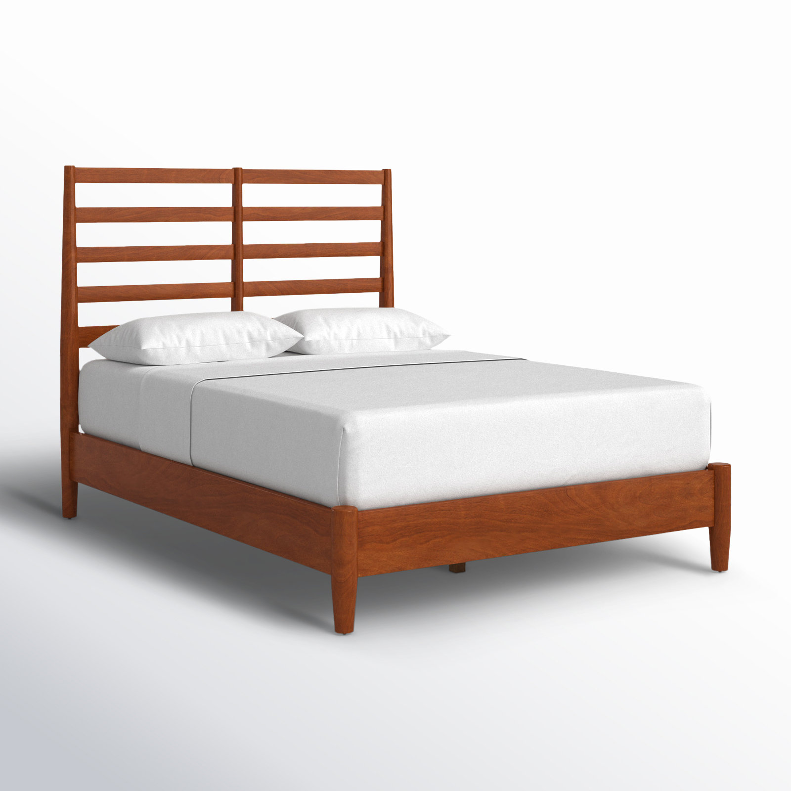 Williams Slatted Bed, King, Chestnut
