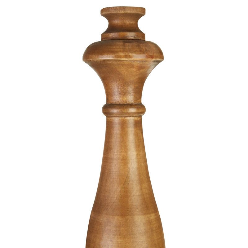 Candle Solid Wood Table Lamp