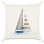 Maritime Linen Square Pillow Cover & Insert