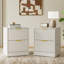 Ensemble 3 pièces commode 9 tiroirs et table de chevet 2 tiroirs-1513459851