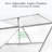 74.8" W x 98.4" D Greenhouse-93876808