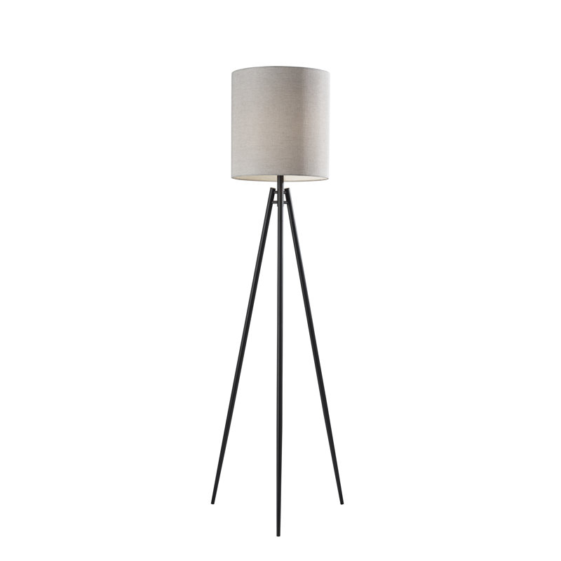 Lampe trépied 69 "Kerala, Noir