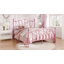 Structure de lit plateforme en métal avec tête et pied de lit, fleurons en forme de cœur et de boule, aucun sommier requis, rangement sous le lit de 12,6 po, assemblage facile-1748747062-1748747060