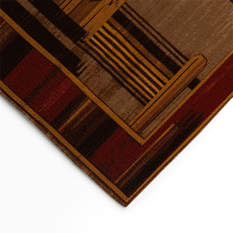 Tapis intérieur et extérieur ArtDeco, Rectangulaire 3 pi x 5 pi