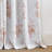 100% Blackout Curtains, Grommet Pattern Gold Foil Printed Window Treatments Room Darkening Drapes for Bedroom, 2 Panels-895037120-895037121