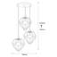 Luminaire suspendu géométrique à 3 lumières Hennig-1122866149