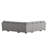 Anousheh 5-Piece Transitional Sectional Sofa in Dove Gray